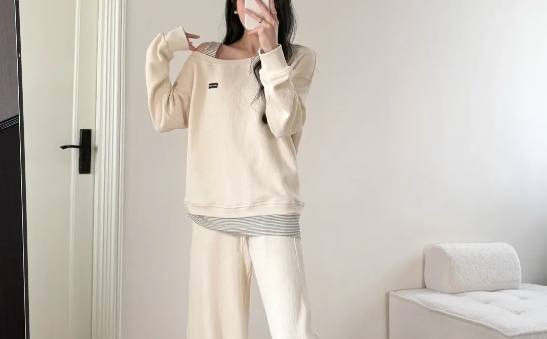 OOTD｜懒人本命套装🤍