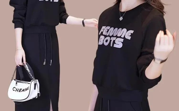 卫衣裙女2024新款时尚休闲运动宽松版🔥