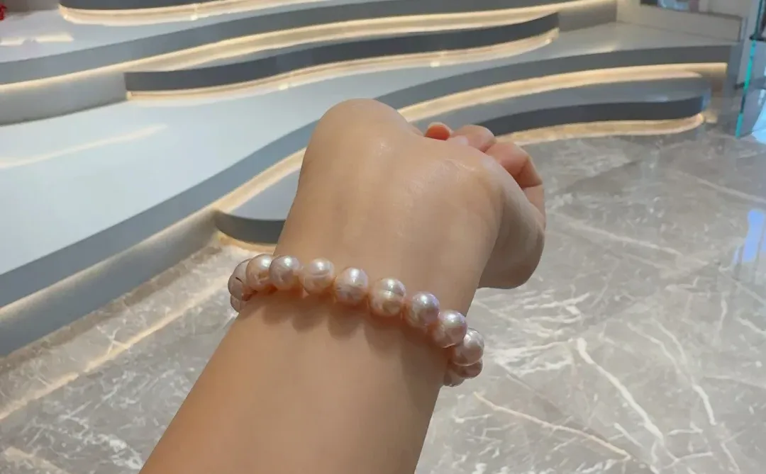 天然珍珠手链｜谁戴谁好看✨