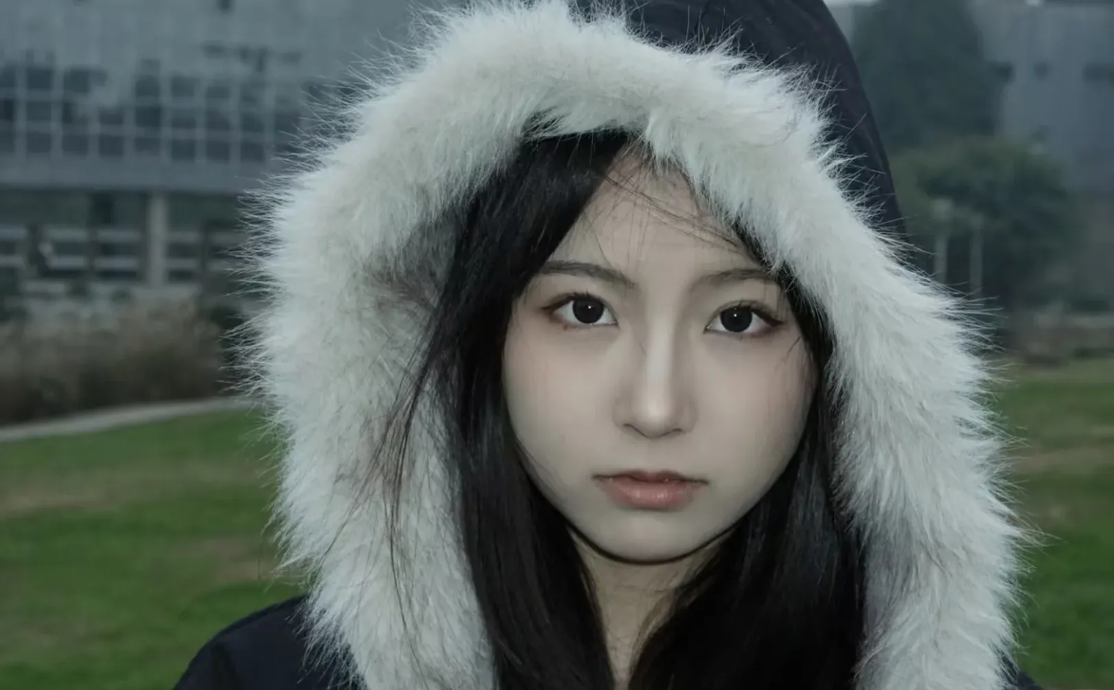 我的客妹笑起来好美