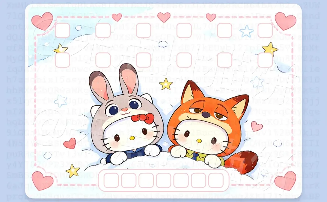 230｜朱迪Kitty&尼克Daniel敲可爱壁纸来袭💕