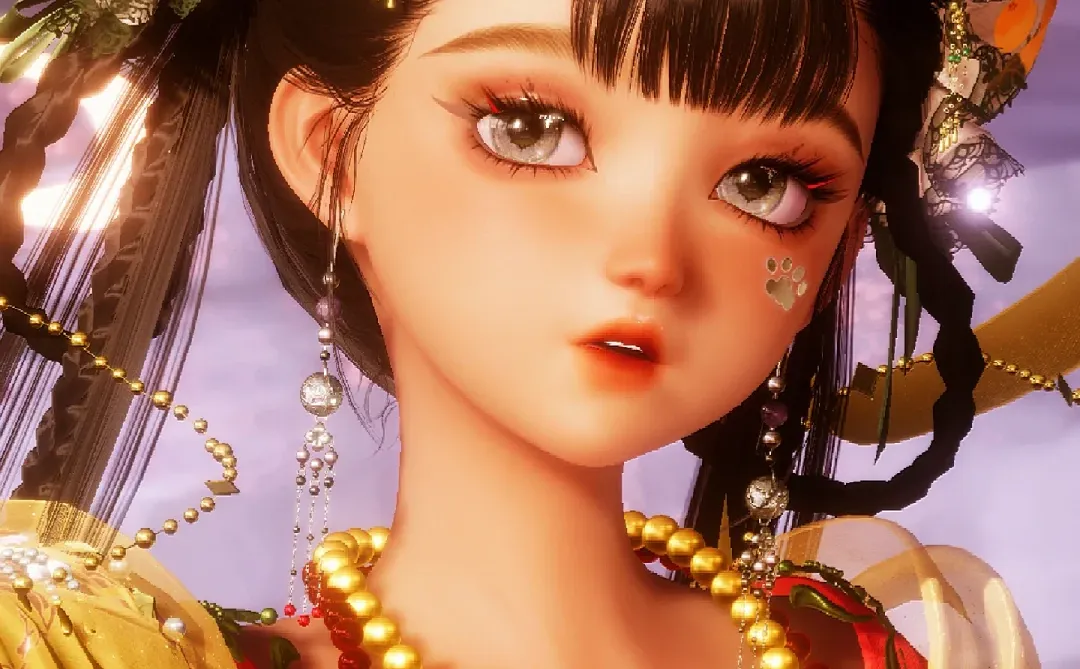 如此萌的一张小脸……