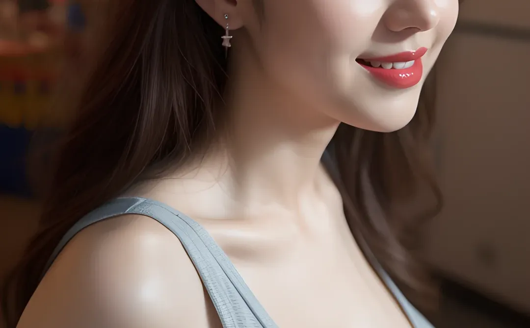 五官很能打的姑娘，太美了！