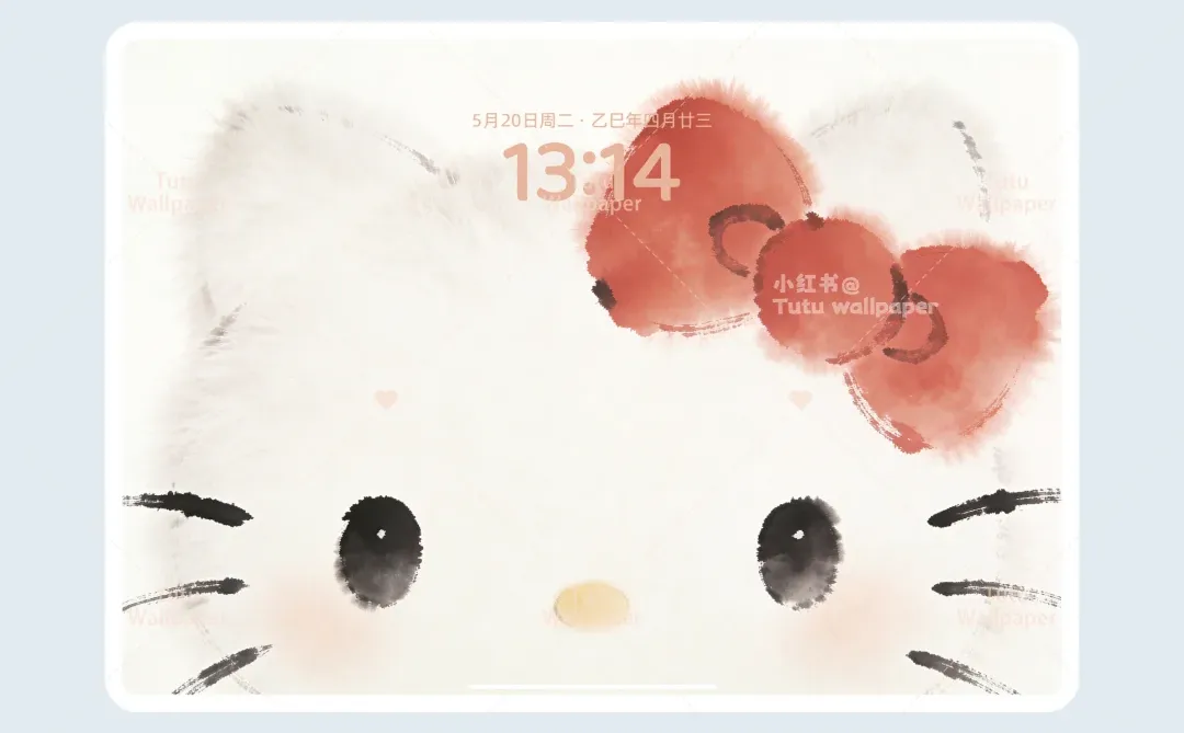 墨染Kitty^•༚•🎀 | ipad平板壁纸 244
