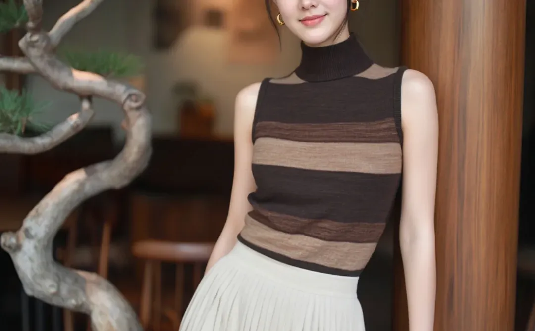 高质感美女的皮肤状态必须红润有光泽