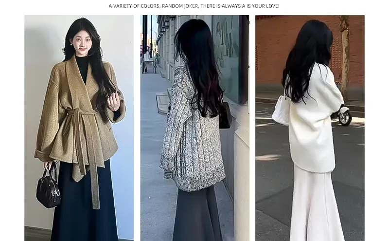 黑色半身裙女秋季2025新款高腰显瘦鱼🎀