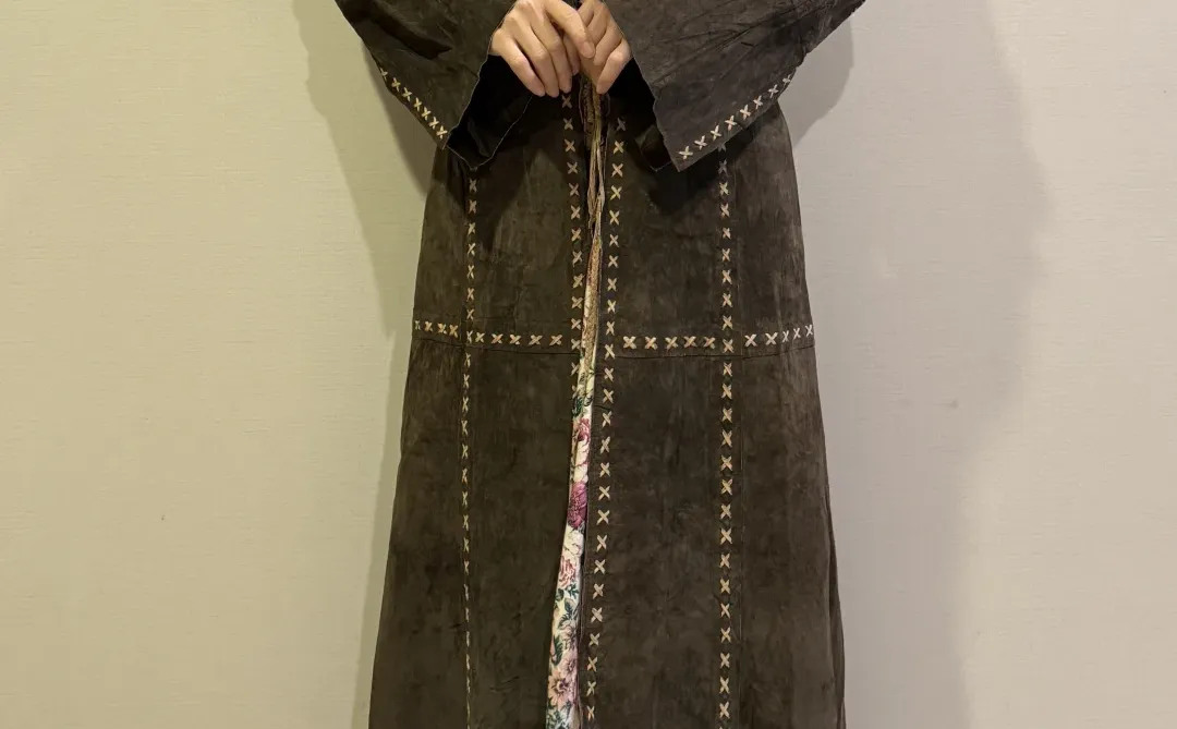 6️⃣套古着皮衣穿搭｜城市游牧风🤠