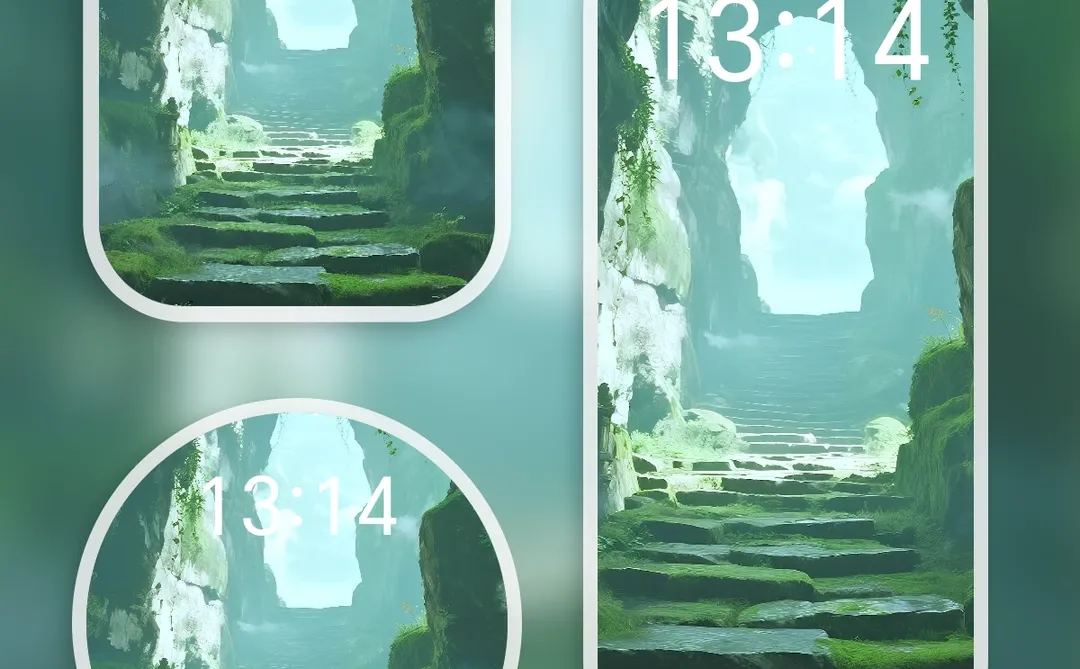 🌿森系治.愈壁纸｜解锁手机=闯入自然氧吧