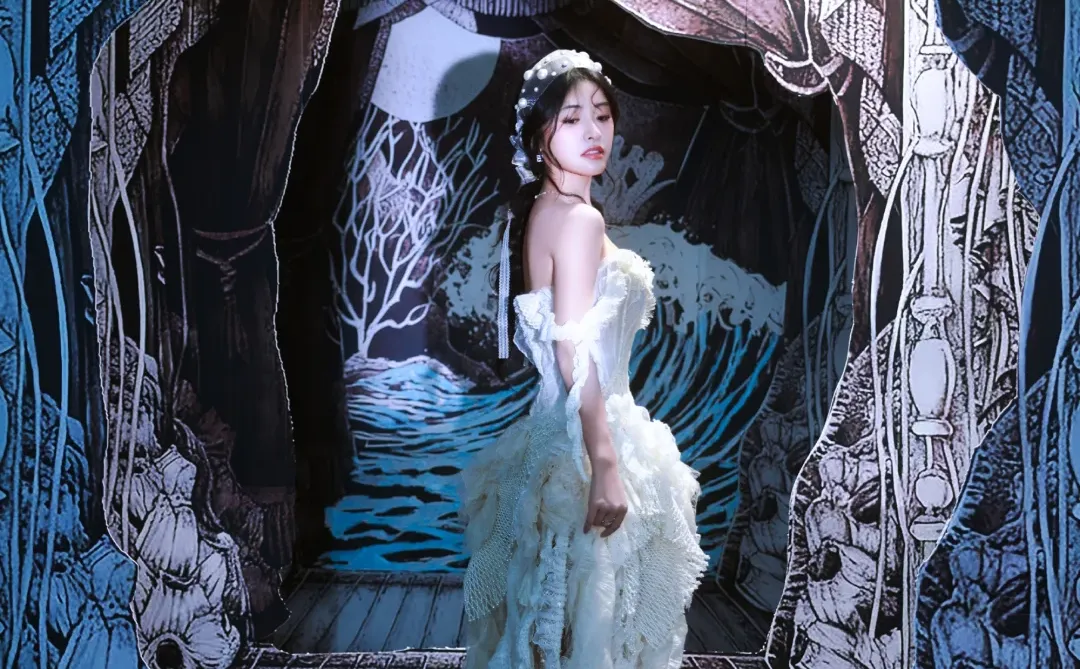 谁说天使不会降落人间……沈月你美！！