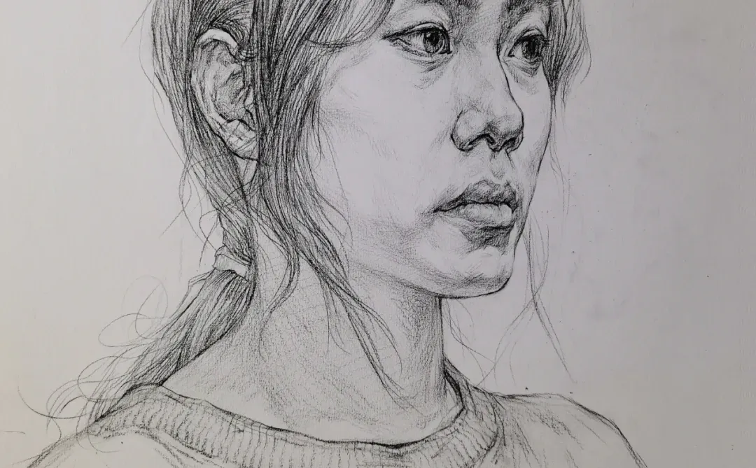 画不好头像咋办呢？线性素描头像（带步骤）