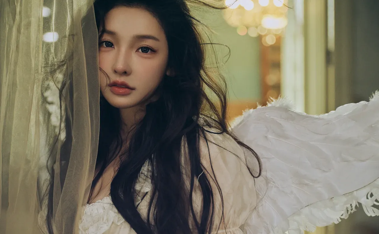 公主请拍这组高级十足的🤍光影天使写真❗