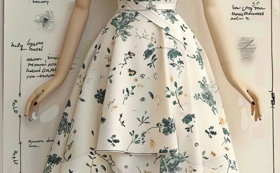 梦中情裙！是法式复古碎花裙