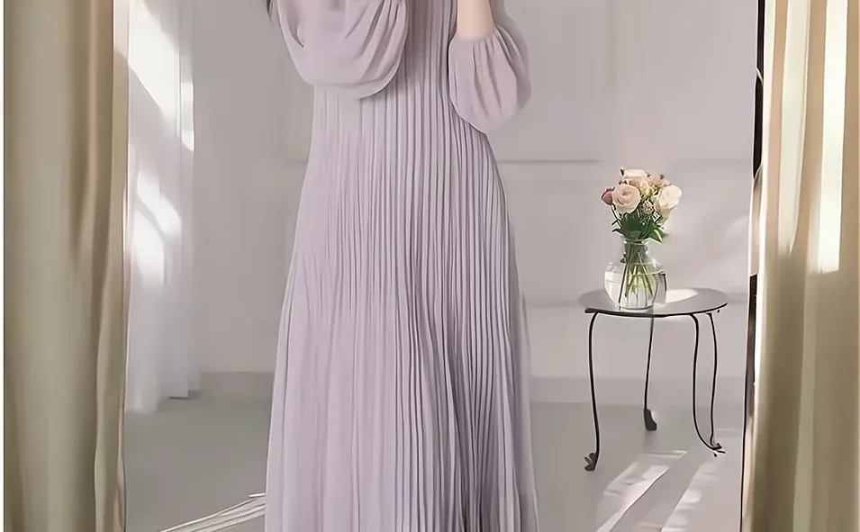 啊啊买到漂亮裙子啦🌿这条气质又有女人味