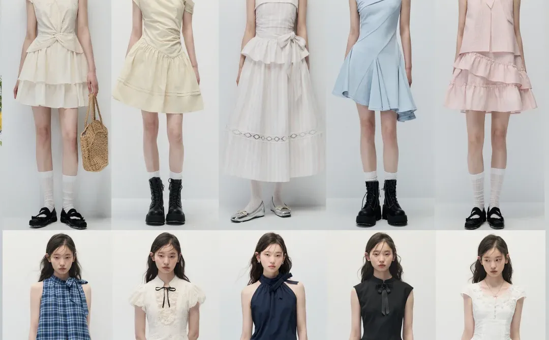 毕业季就这么穿！站直的模特图们