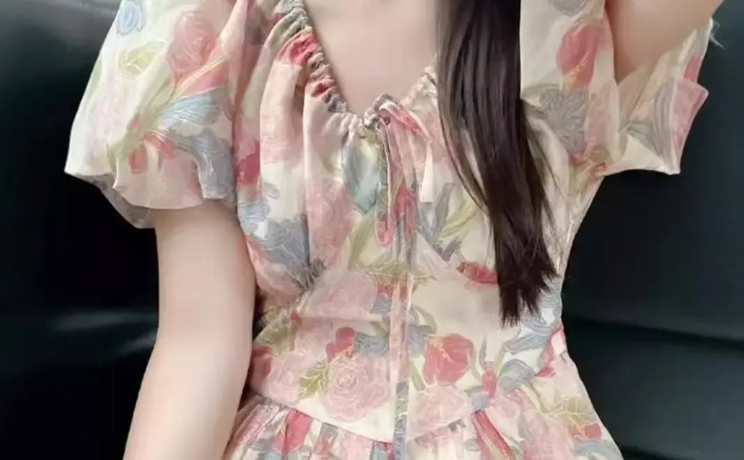 🌸春日氛围感拉满的碎花连衣裙🌸