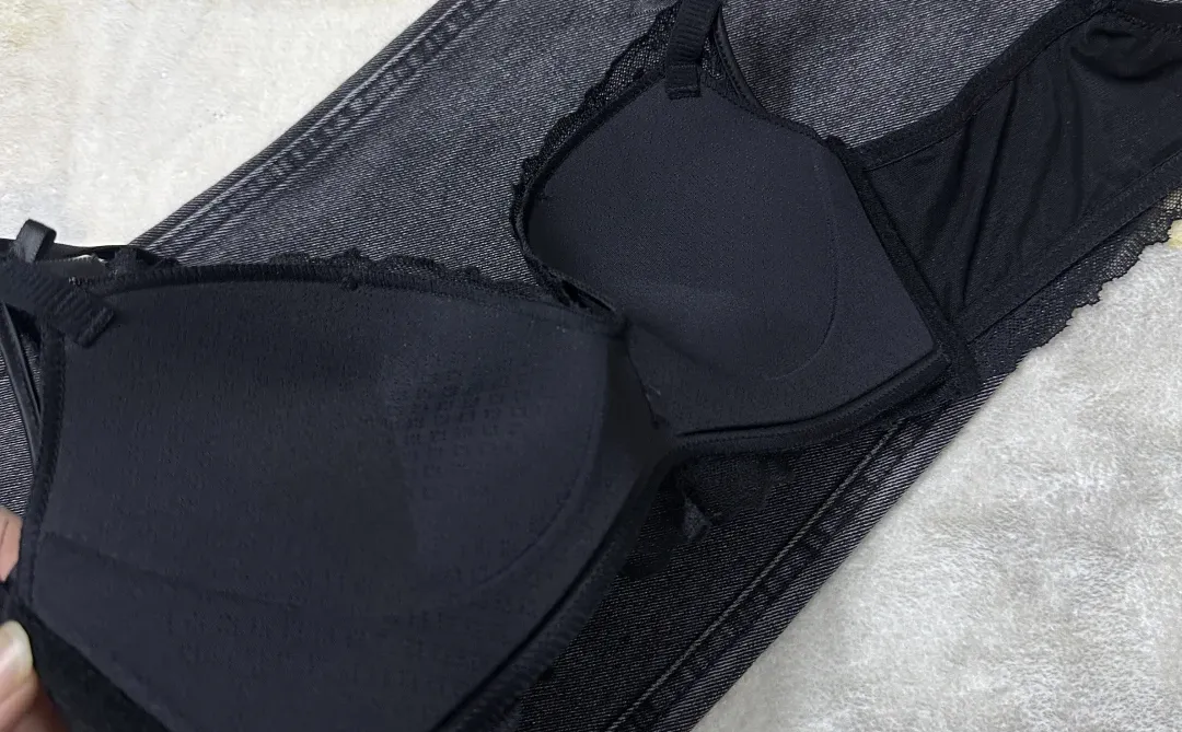 好显🐻的蕾丝内衣！！小胸天菜内衣啊！