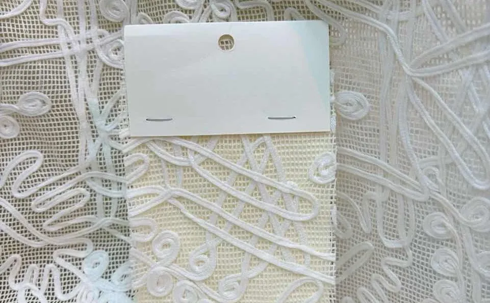 服装面料-美到窒息的立体刺绣蕾丝面料