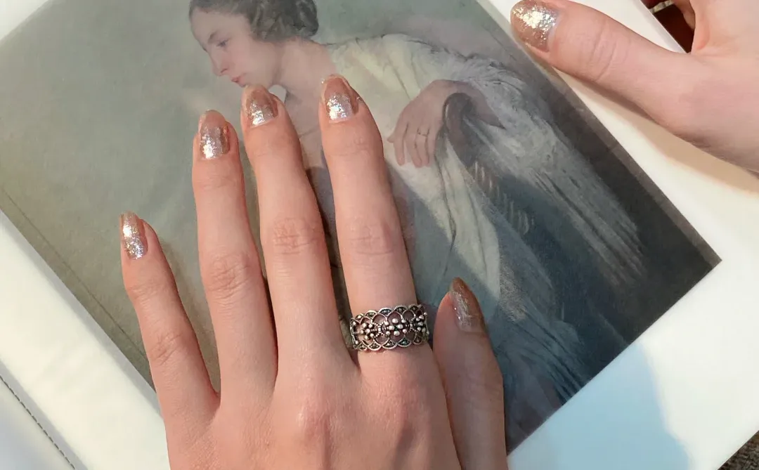 秋冬很爱的复古蕾丝戒