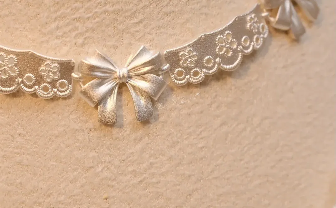 蕾丝蝴蝶结链镯明天新品上架啦