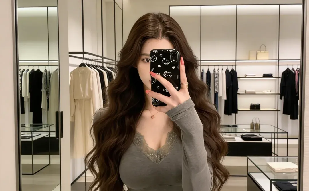 蕾丝内搭！韩女穿搭我悟了！！