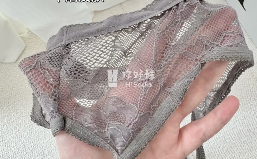 灰色蕾丝吊带袜｜温柔不张扬的质感日常