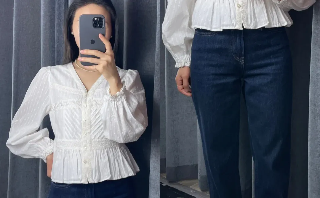 法式蕾丝白衬衫 | 测评✖️9