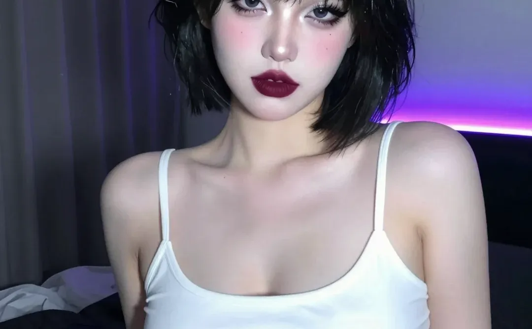 👈纽约20岁短发模特｜极限反差感👈