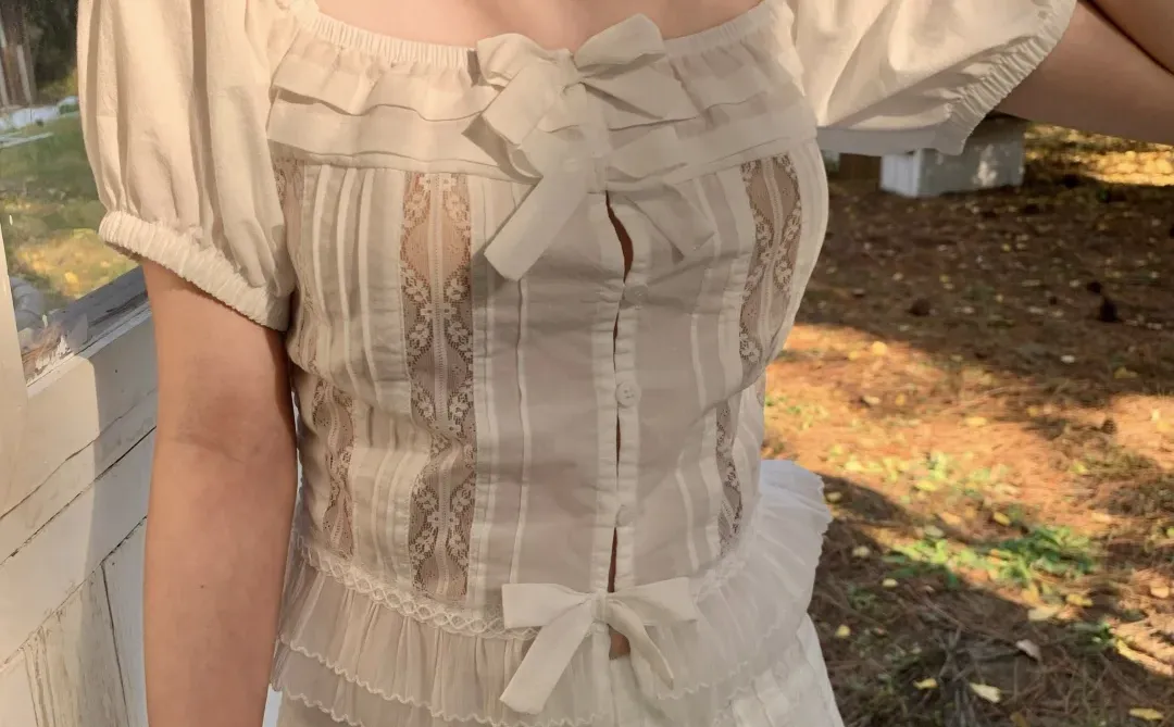 海边度假穿搭｜复古美人鱼套装