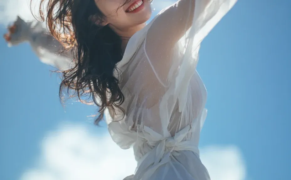 小清新美少女手机壁纸