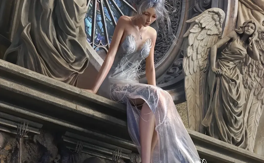 鬼刀壁纸#冰公主#