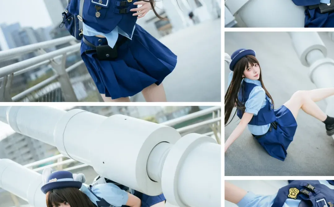 小偿模特蹲蹲摄影老师