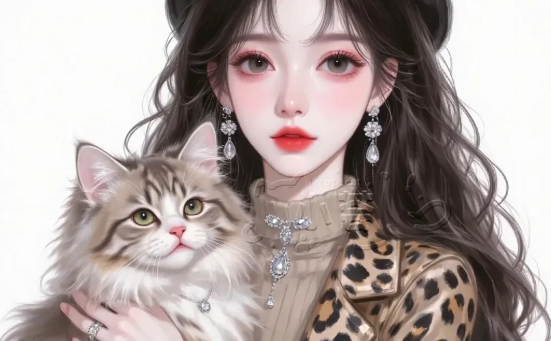 御姐插画风｜女头