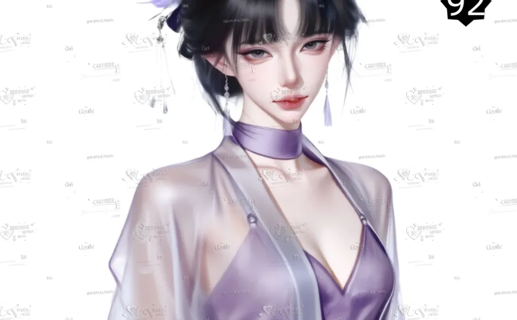 女生御姐头像、【6个头像】