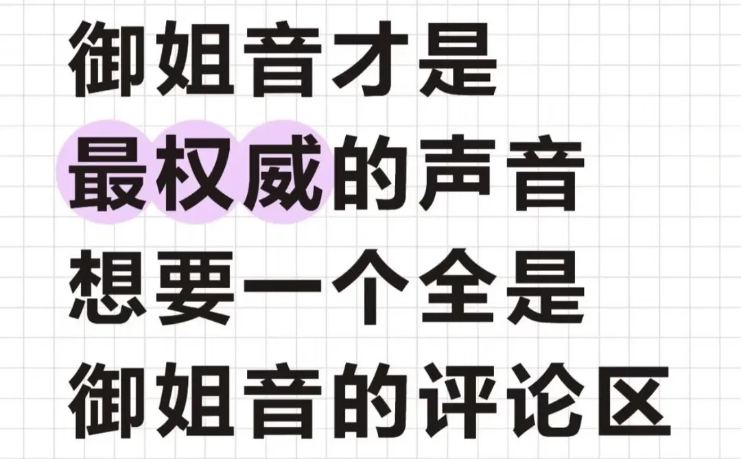 我不会停止喜欢御姐音