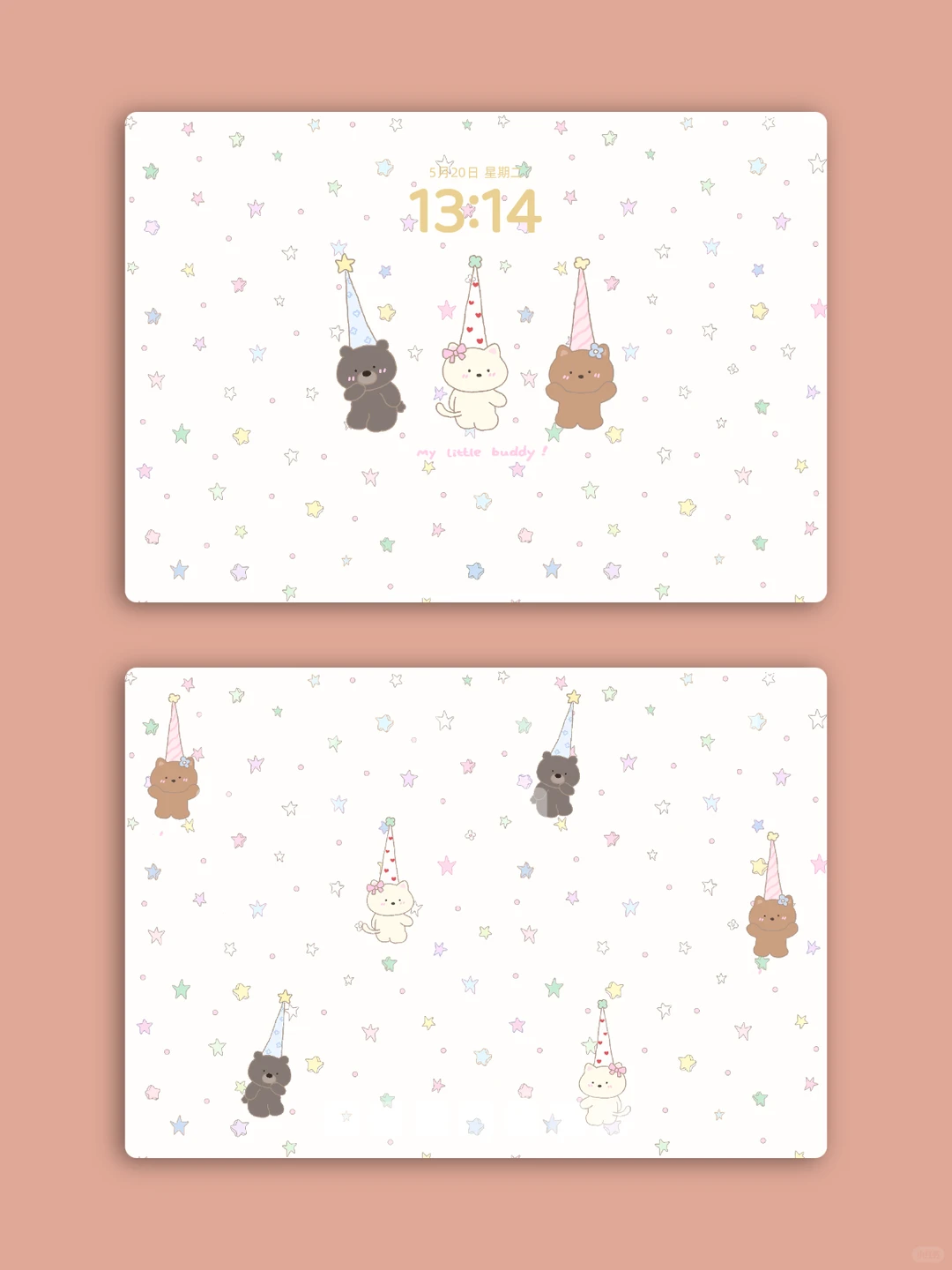 iPad壁纸分享|可爱毛茸茸壁纸来啦