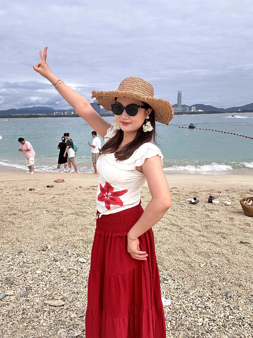 一套不超过50海边穿搭分享