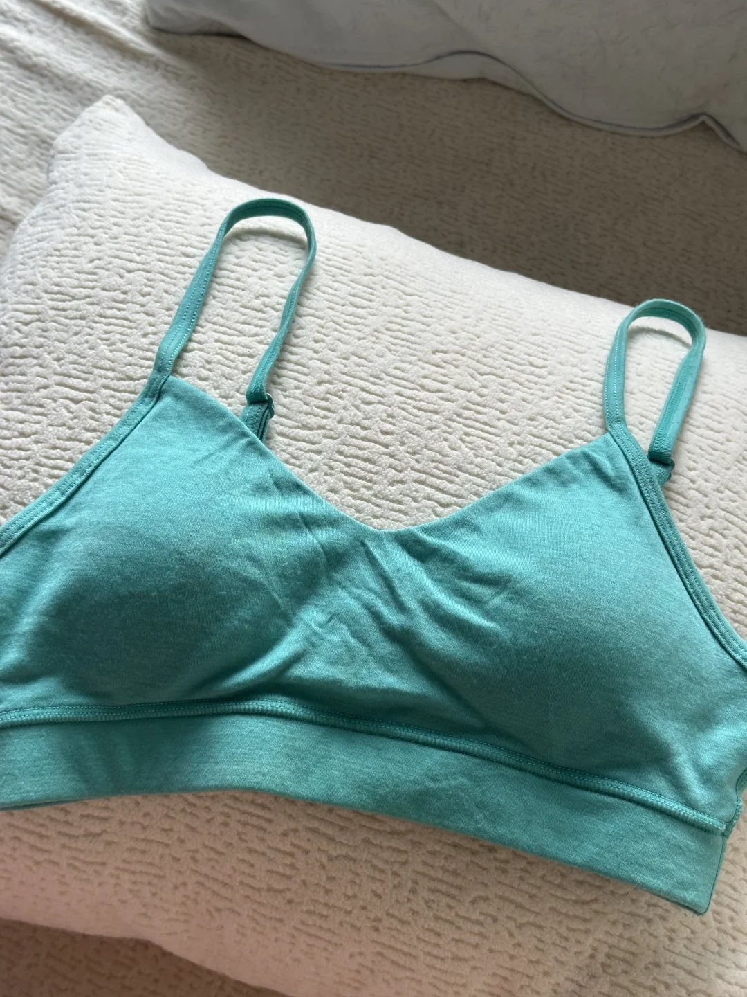 好看的运动bra也是运动的动力之一！🩵