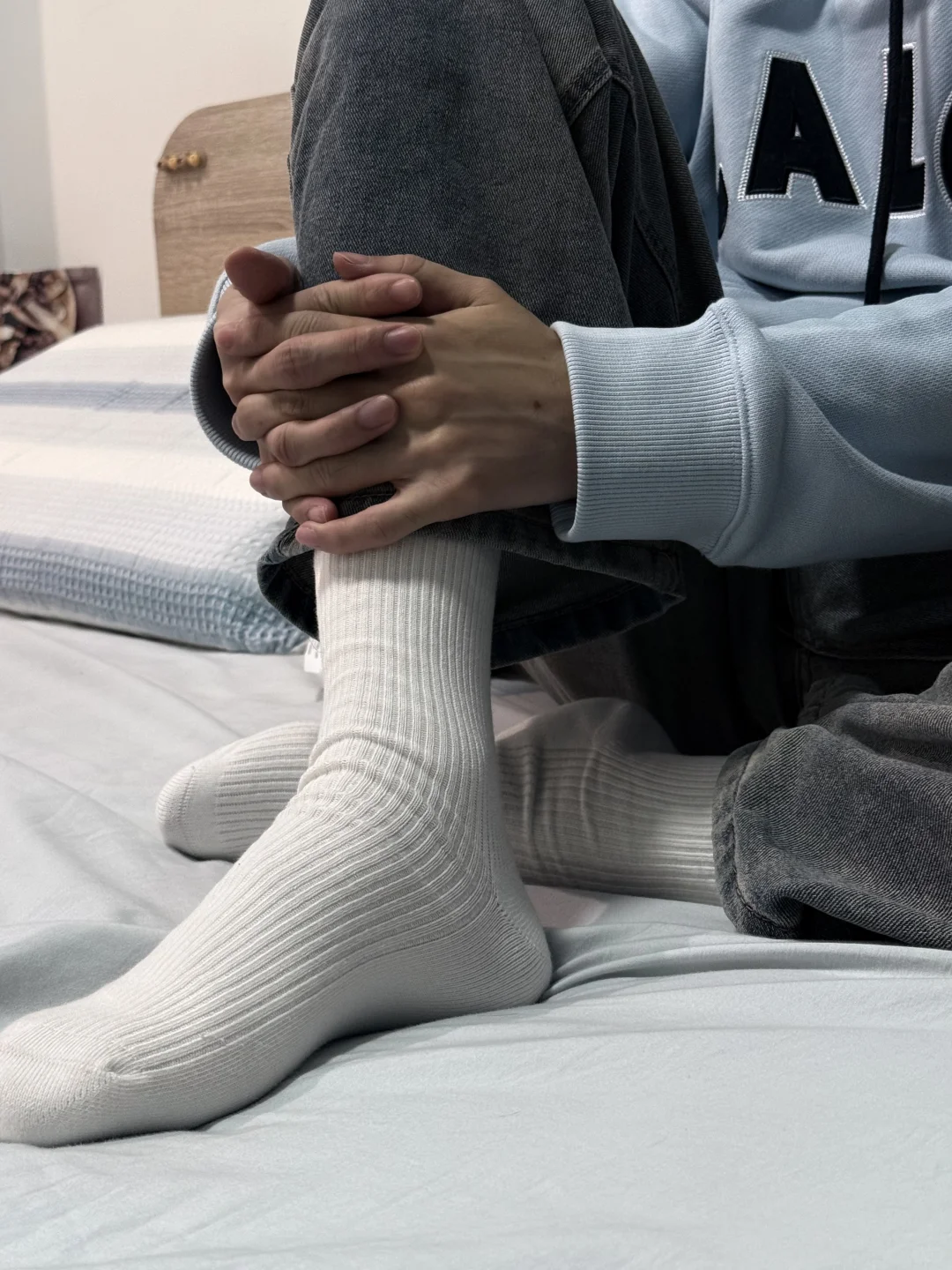 冬日穿搭｜蓝白配色好适合出街🩵