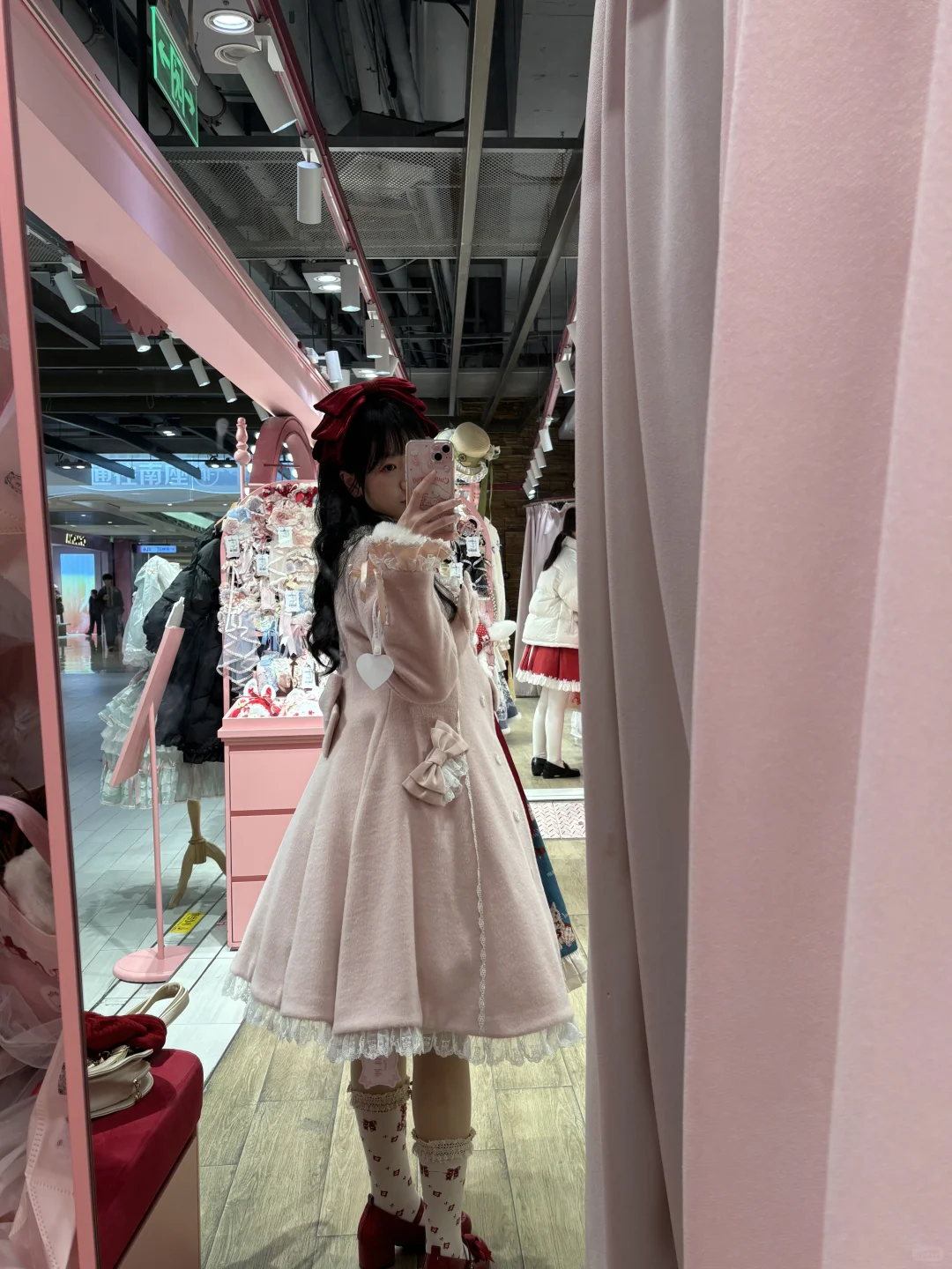 花匣蕾丝人形新品试穿