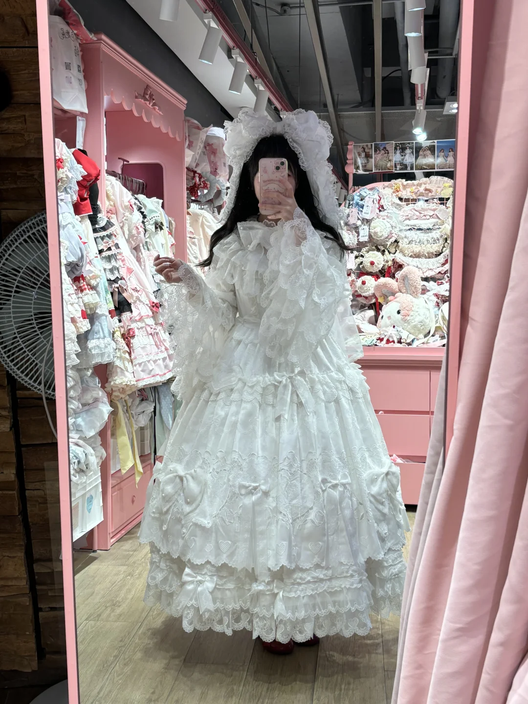 花匣蕾丝人形新品试穿