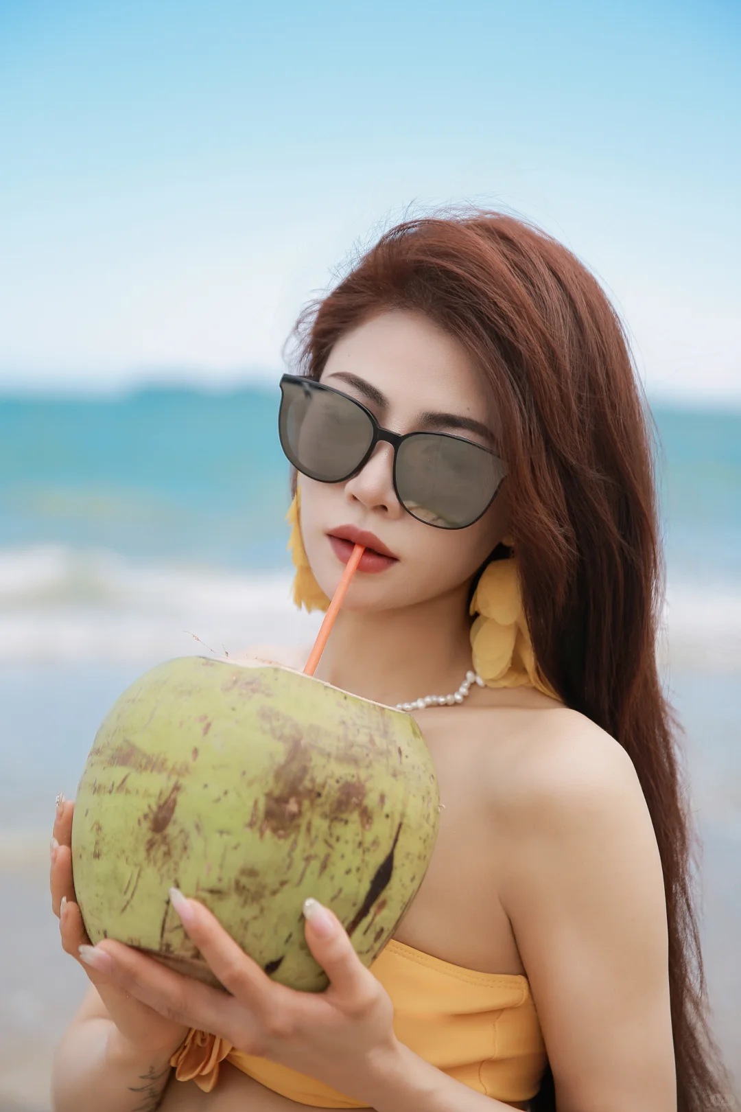 赴一场海边比基尼的浪漫出逃😛