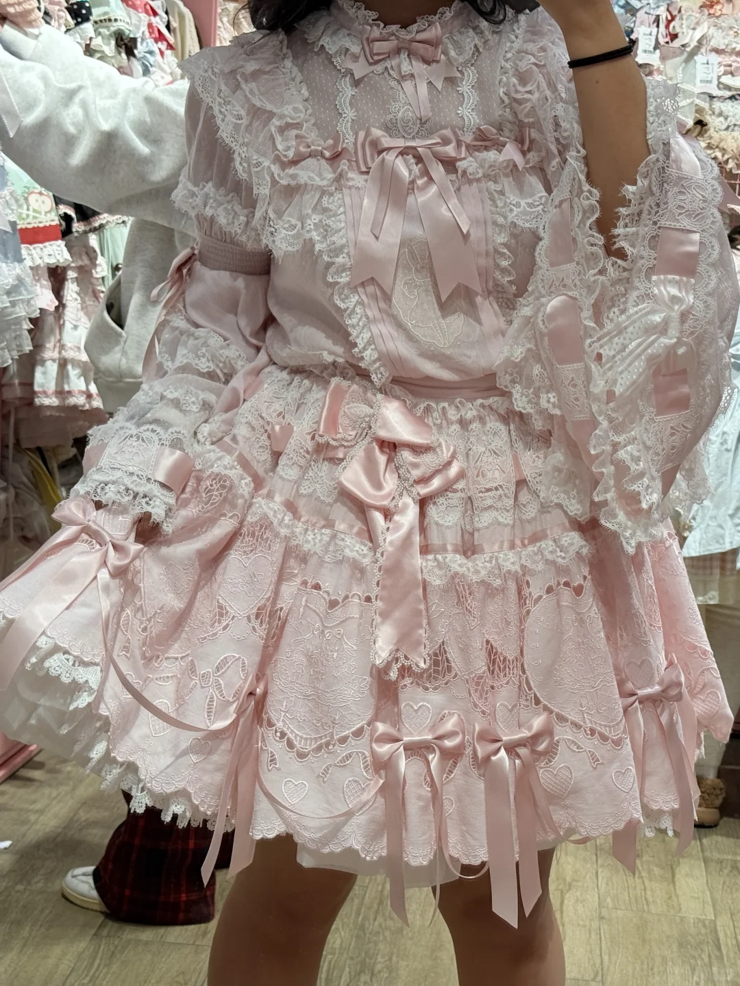 蕾丝人型大码三型试穿repo