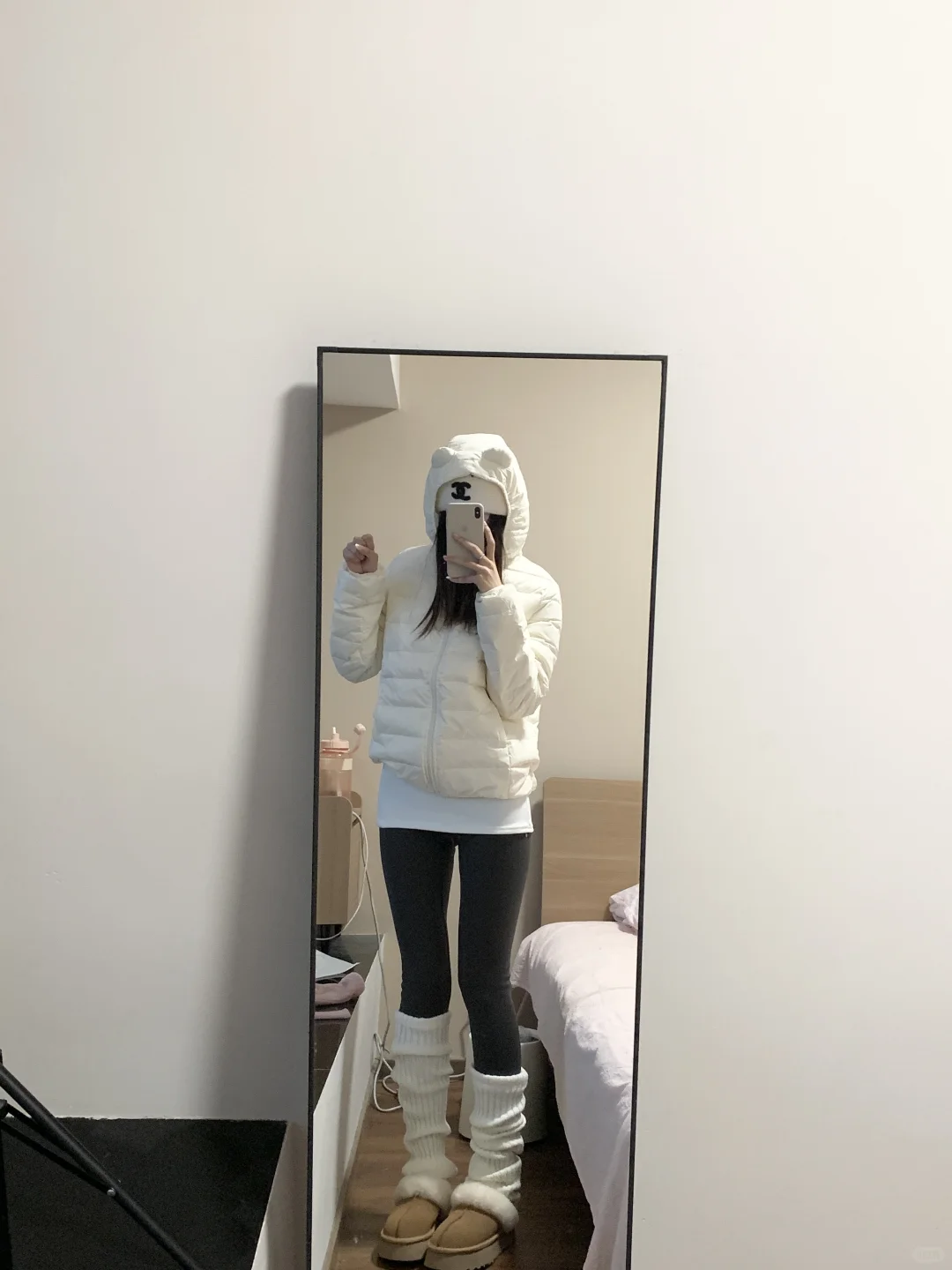 买到了超满意的排骨羽绒服！！！