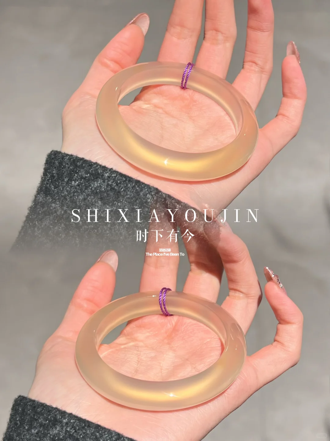 漂亮女人就要带漂亮镯✨大水钢金金来也