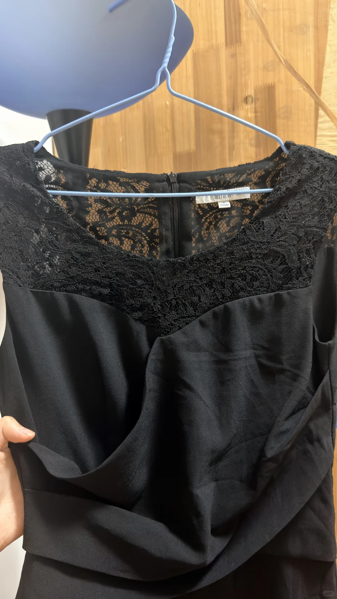 古早黑色蕾丝包臀裙 个人闲置