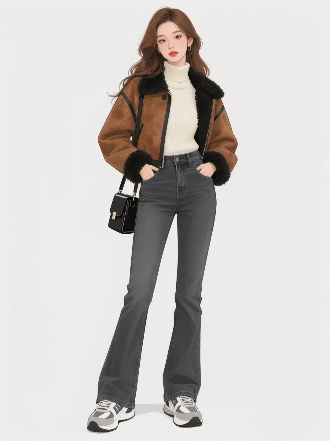 干净舒适感穿搭，ootd