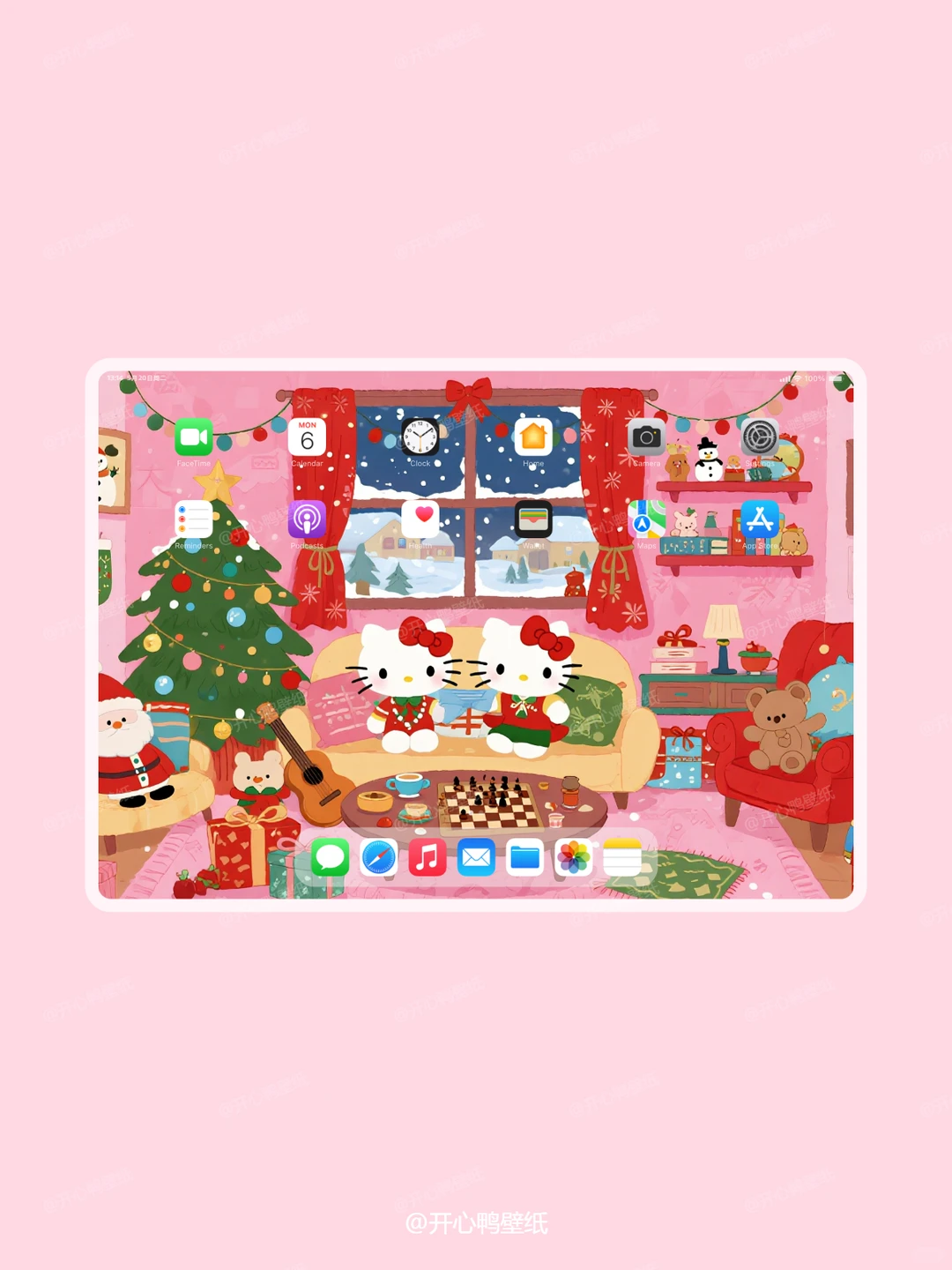 147丨Hello Kitty温馨小窝壁纸丨平板壁纸