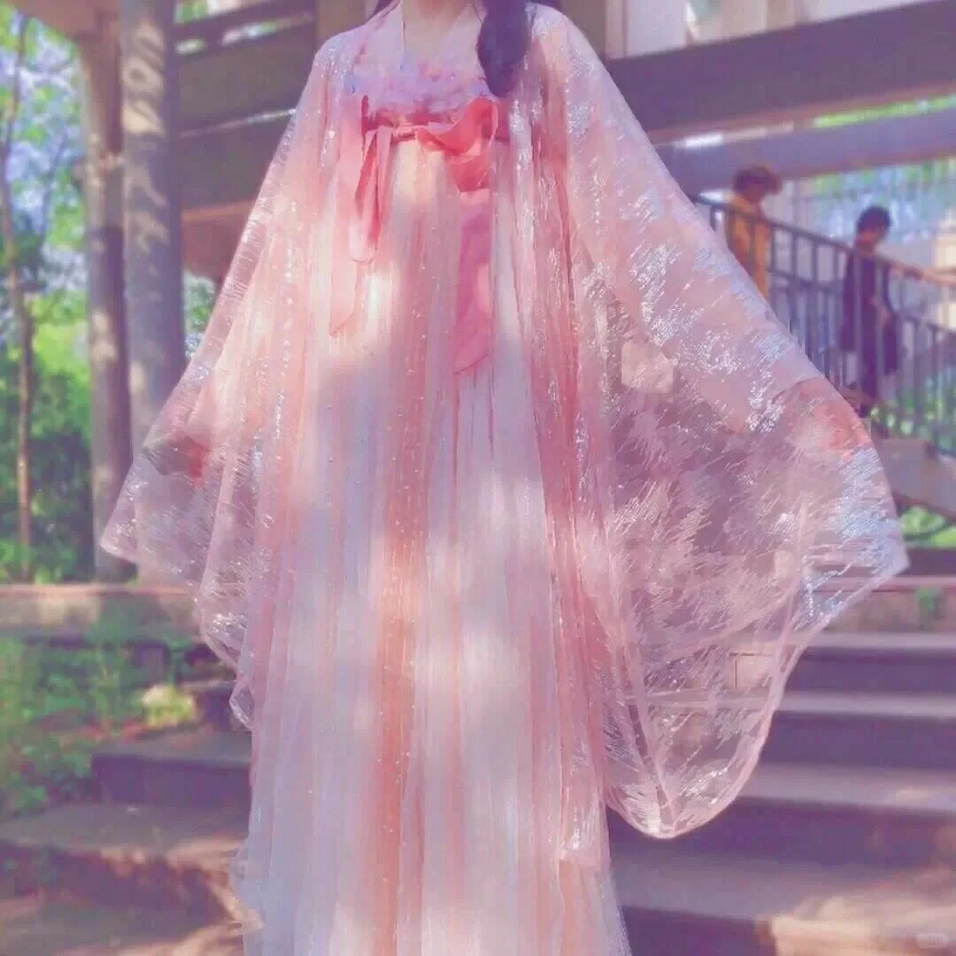 ins风真人古装汉服部位女头🏮🪭