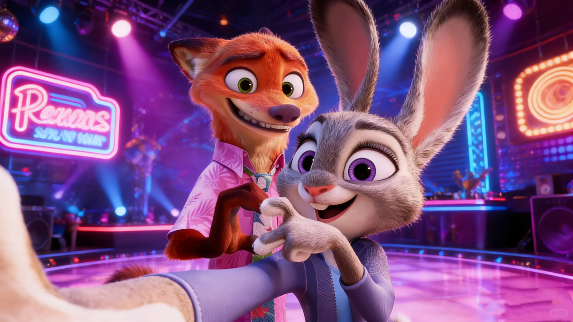 iPad壁纸|朱迪🐰の尼克🦊