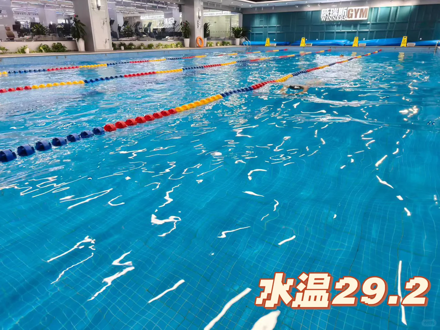 石家庄属于女孩子的游泳馆🏊🏻‍♀️水温太热